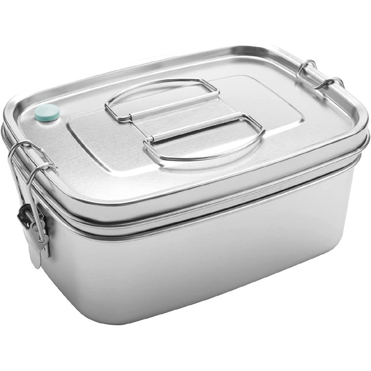 Prep & Savour Large Capacity Sandwich School Office Lunch Box Bento